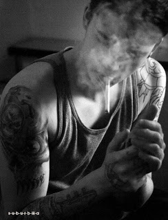 smoking boy dp pic