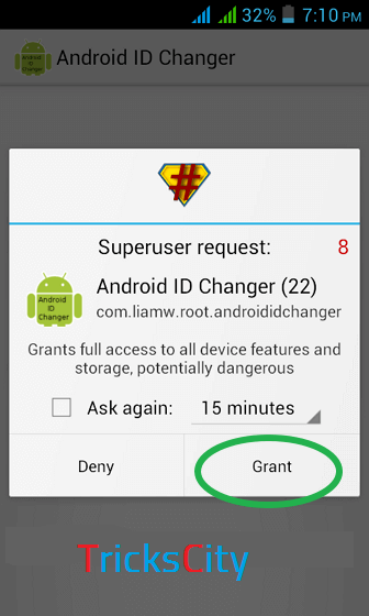 Android-ID-Changer-Grant-Root-Permission