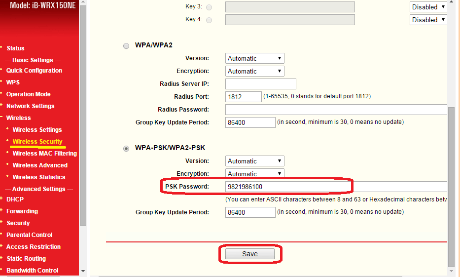 change username and password of wifi router