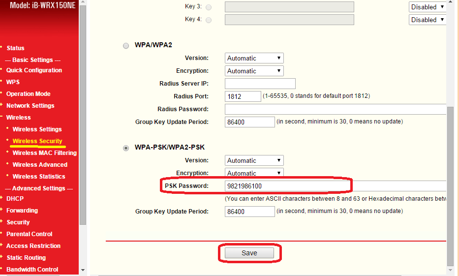 tunnelblick username and password