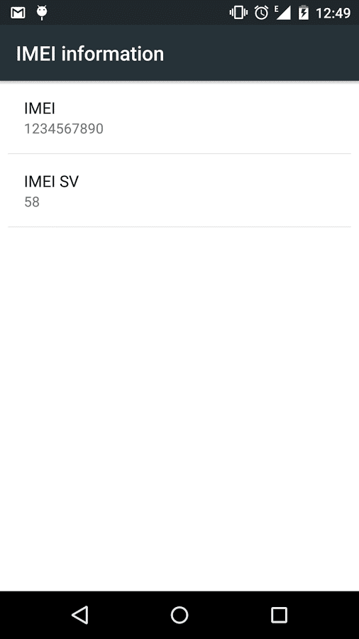 change imei number in android