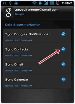 android-contact-sync